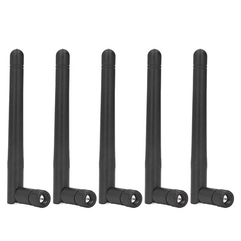 5 Piezas De Antena 2 4G ABS Plegable Impermeable Interior