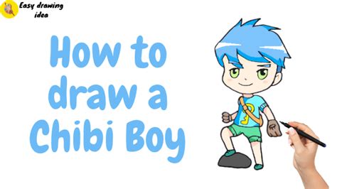 How To Draw Chibi Boy Step By Step