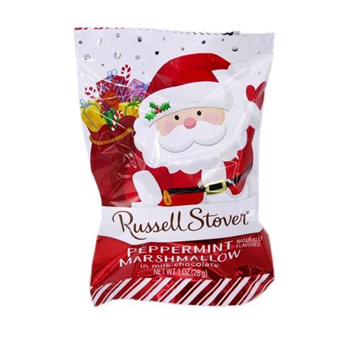 Russell Stover Peppermint Marshmallow Santa in Milk Chocolate | Hy-Vee ...