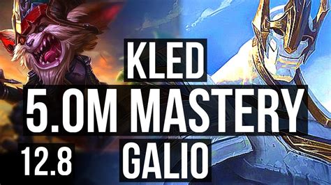 Kled Vs Galio Mid M Mastery Games Kr Diamond