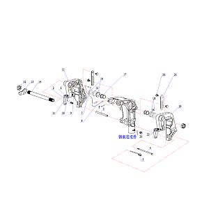 Motor De Popa Hidea 15 HP 15FHL S YMH Vista Explodida Suporte