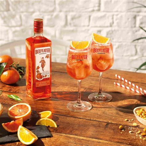 Blood Orange Gin Spritz Cocktail Recipe Beefeater Gin