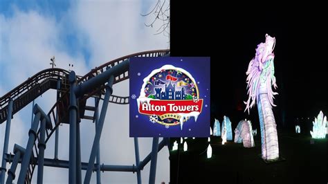 Alton Towers Christmas Vlog December 2022 Youtube