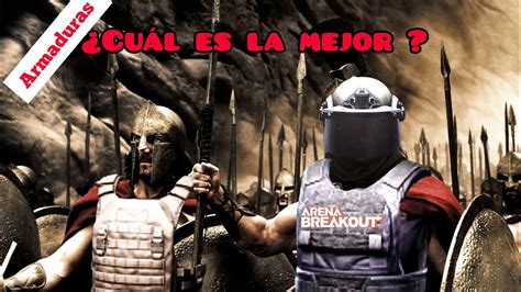 Las Mejores Armaduras De Arena Breakout YouTube