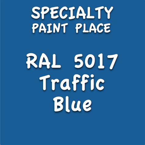 RAL 5017 Traffic Blue Pint Can