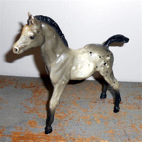 Vintage Toy Breyer Horse Model Horse Appaloosa Foal by TheBackShak