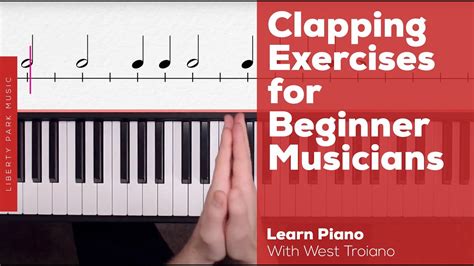 Clapping Exercises Learning The Beat Beginning Piano Youtube