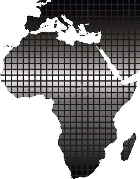 Africa Map Vector Illustration