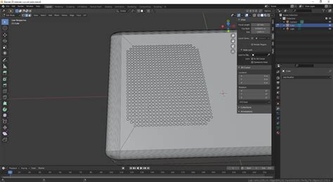 חזרה לקמפל דיפלומט Blender Making Holes In Mesh להיפצע עכביש לעג