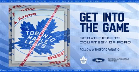 Toronto Maple Leafs on Twitter: "Follow @theFordFANatic and complete ...