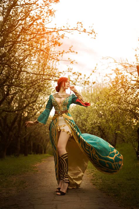 BaoBua 国外COS福利 SayaTheFox Triss Merigold 写真集 24P