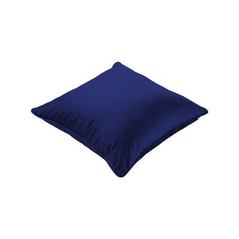 Cadence And Co Bronte Velvet Cushion Sapphire Blue 45x45cm Bunnings