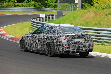 2022 BMW 4 Series Gran Coupe Spotted Testing M Parts At The Nurburgring