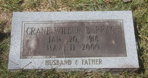 Crane Wilbur Burrage M Morial Find A Grave