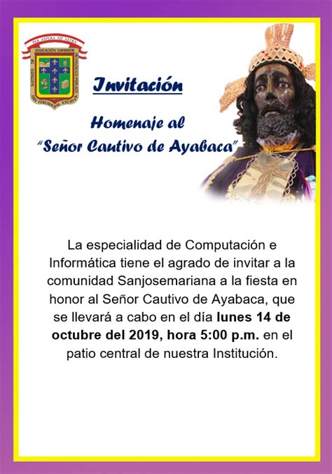 Homenaje al Señor Cautivo de Ayabaca SAN JOSEMARÍA ESCRIVÁ