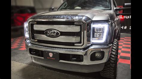 Spyder Auto Installation Ford F Led Head Light Youtube