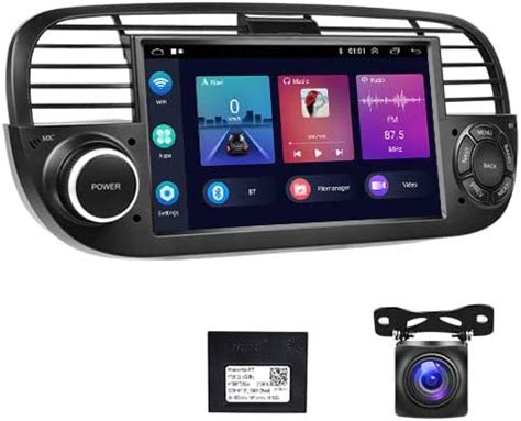 Podofo Android Autoradio Pour Fiat Sans Fil Apple Carplay