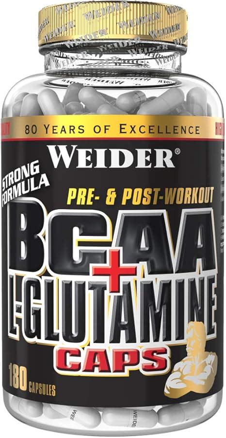 Weider Bcaa Kapseln Mit Glutamin Aminos Uren Kapseln Hochdosiert