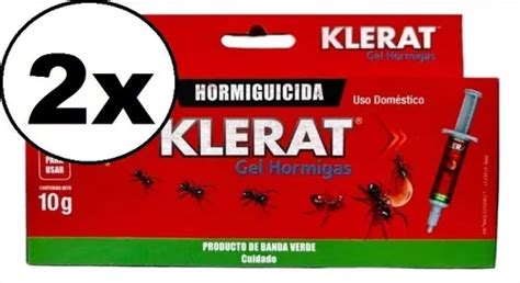 Pack Gel Para El Control Y Exterminio De Hormigas Klerat G Cuotas