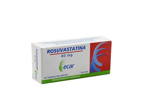 Comprar En Farmalisto Rosuvastatina Mg Laboratorios Ecar