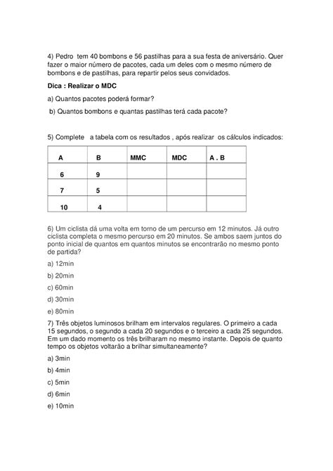 EAD EMEF Nova Petrópolis Turma 61 Matemática Professora Silvia Borges