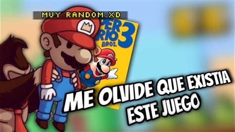 Jugando A Super Mario En El Youtube