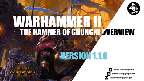 Warhammer The Hammer Of Grungni Version Overview Youtube