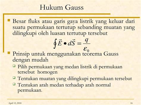 hukum gauss