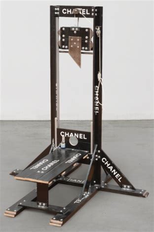 Chanel guillotine by Tom Sachs on artnet