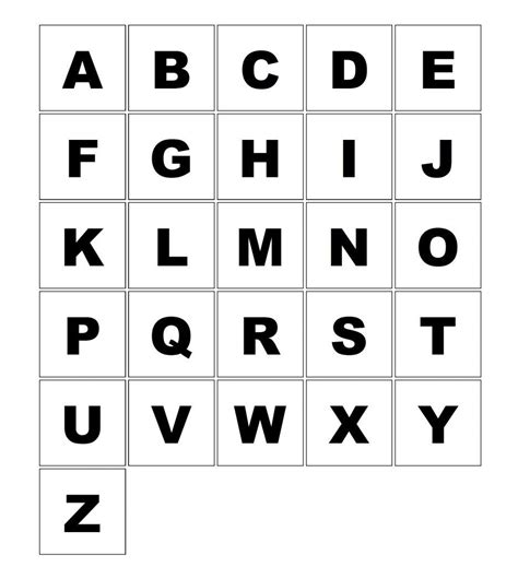 Alphabet Lettre A Imprimer Pour Banderole