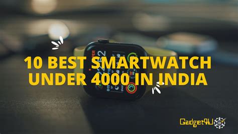 Best Smartwatch Under In India Updated Jan