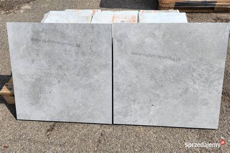 Płytki tarasowe 2cm szare 60x60x20 Tacoma silver Cerrad Radom