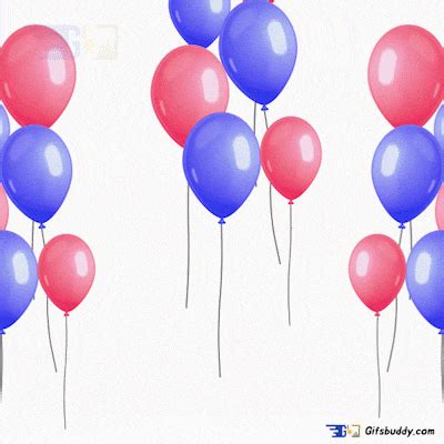 Happy birthday balloons gif – Gifsbuddy.com