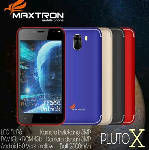 Maxtron Pluto X Harga Dan Spesifikasi Harga Dan Spesifikasi Hp