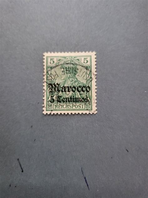 Stamps German Offices In Morocco Scott A Used Europe Germany