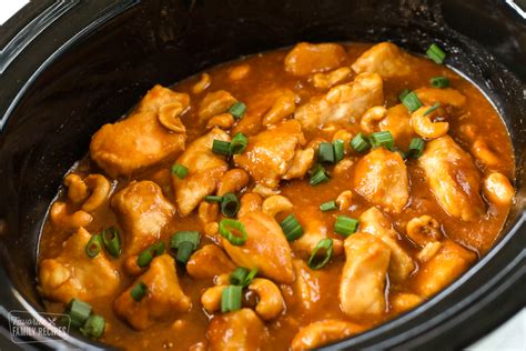 Crockpot Cashew Chicken