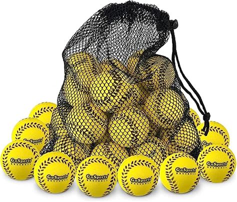 GoSports Mini Foam Baseballs For Pitching Machines And Batting Accuracy