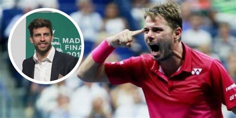 El palo de Wawrinka a Piqué por las gradas vacías en la Copa Davis