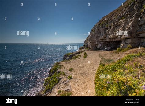 Winspit Quarry Near Worth Matravers Dorset Uk Stock Photo Alamy