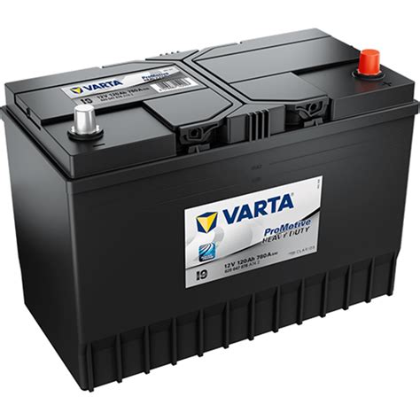 Batterie Varta Promotive Black I9 120Ah 780A EN 12V Boîte LOT7