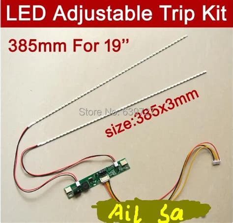 NEW 5PCS 385mm Adjustable brightness led backlight strip kit,Update ...