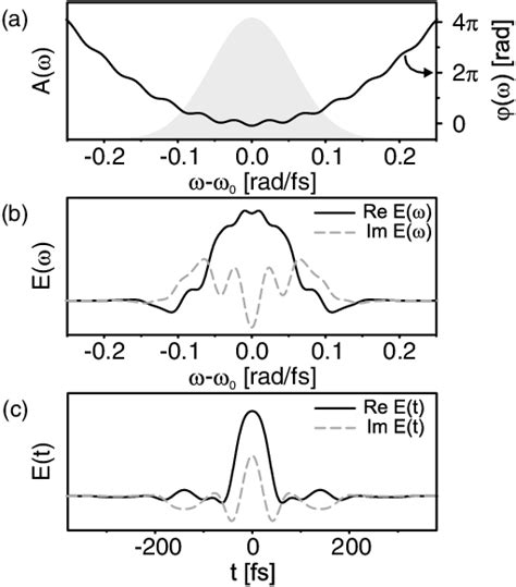 Different Representations Used For The Electric Field A Spectral Download Scientific Diagram