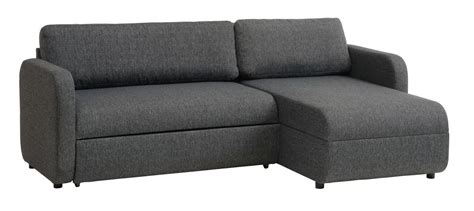 Sofa bed chaiselongue JETSMARK grey