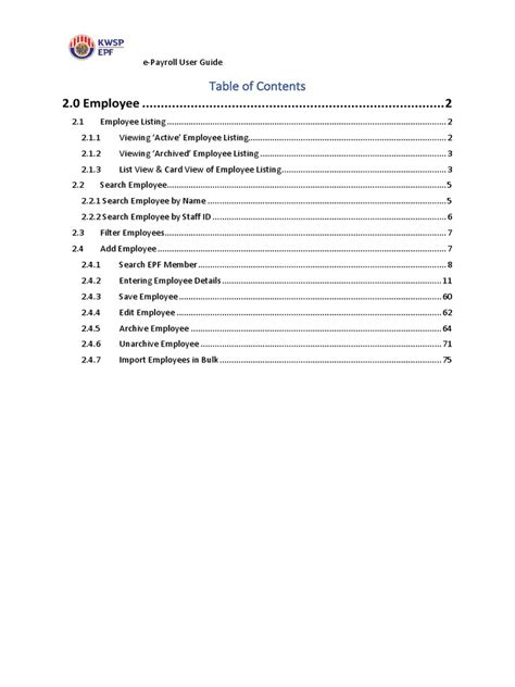 Employee | PDF