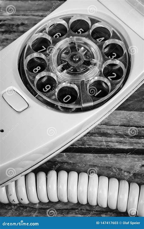 Old Dial Phone Stock Image Image Of Vertical Retro 147417603