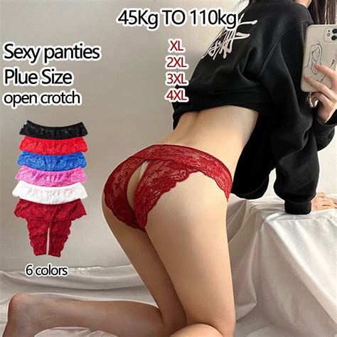 Culotte Entrejambe Ouverte Pour Femme Sous V Tement En Dentelle Transparente Lingerie Sexy
