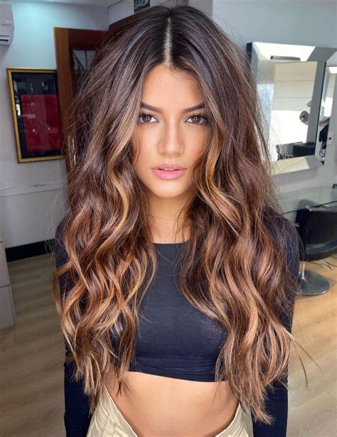 Highlights For Dark Brown Hair Brunette Hair With Highlights Brown