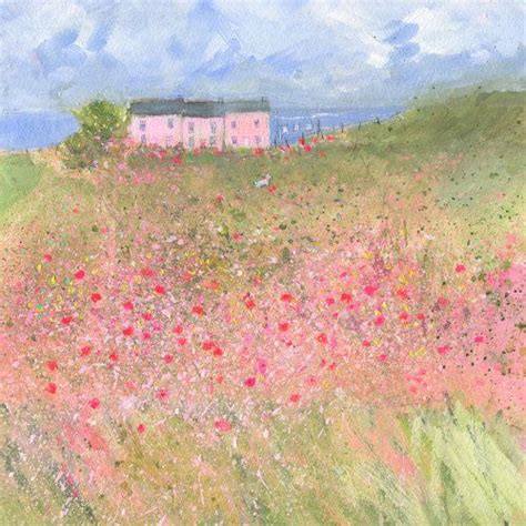 Poppy front garden | Cottage art, Dreamy art, Ethereal art