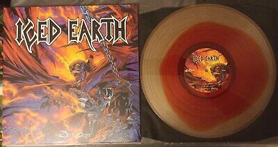 Iced Earth The Dark Saga Red Transparent Re Issue Lp Heavy Metal Ebay