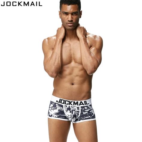 Aliexpress Buy Jockmail Brand Sexy Men Underwear Boxer Shorts